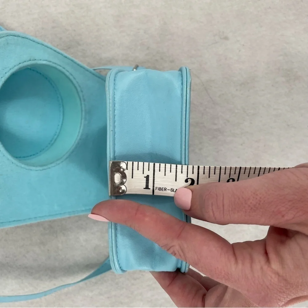 FUJI MINI 9 Groovy Case Ice Blue Instax shoulder Strap